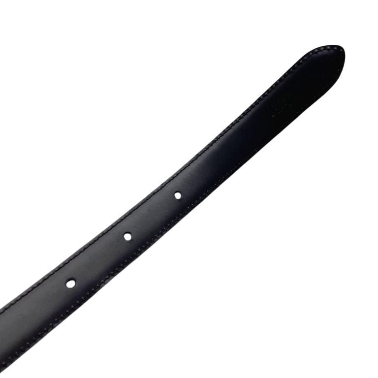 Cartier カルティエ ベルト パンテール ブラック×ブラウン系 レザー ユニセックス シルバー金具 美品