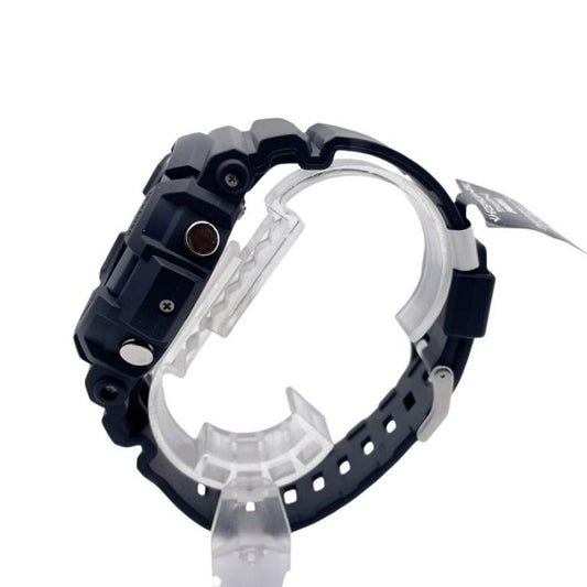 CASIO カシオ 時計 G-SHOCK ANALOG-DIGITAL GAW-100 SERIES GAW-100B-1AJF ブラック系 樹脂／アルミ 樹脂バンド メンズ アナデジ 超美品