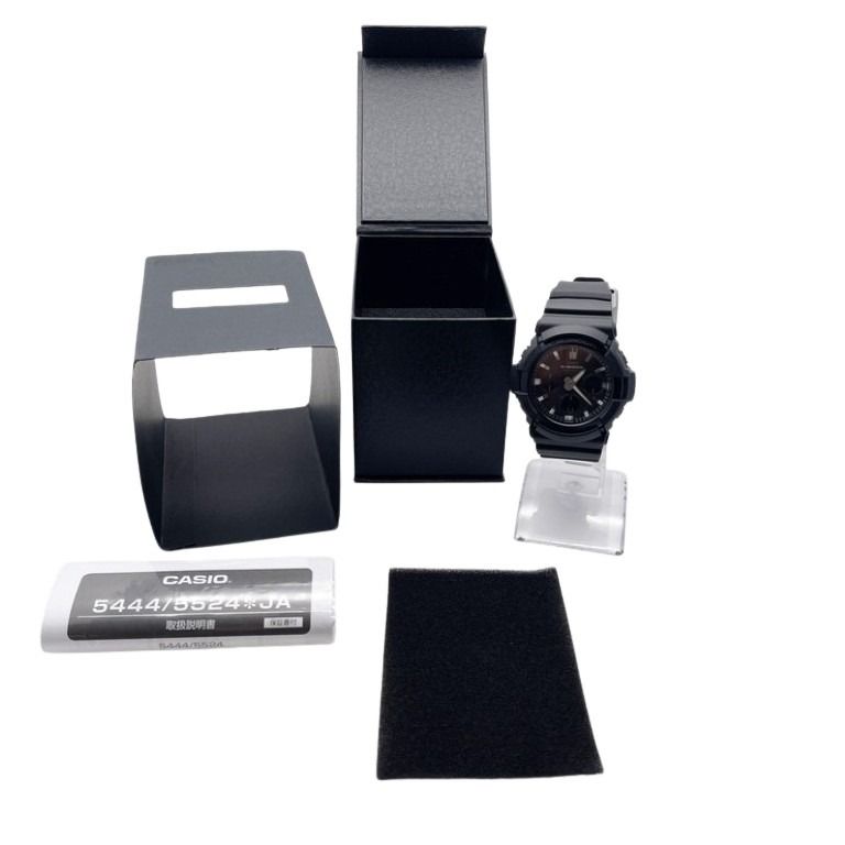 CASIO カシオ 時計 G-SHOCK ANALOG-DIGITAL GAW-100 SERIES GAW-100B-1AJF ブラック系 樹脂／アルミ 樹脂バンド メンズ アナデジ 超美品
