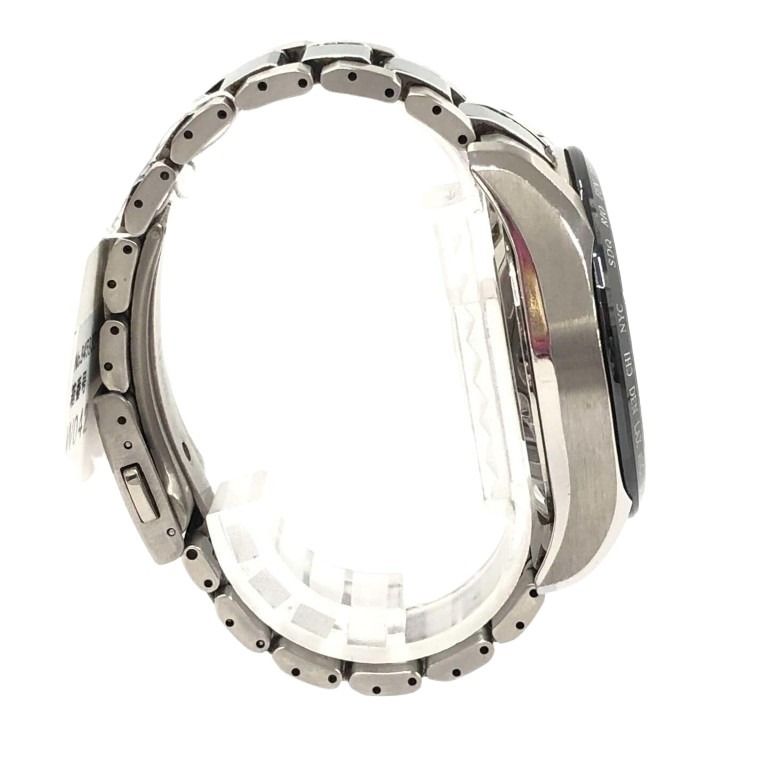 SEIKO セイコー 時計 アストロンGPSソーラー SBXB041 ブラック シルバー系 チタン セラミック メンズ 美品