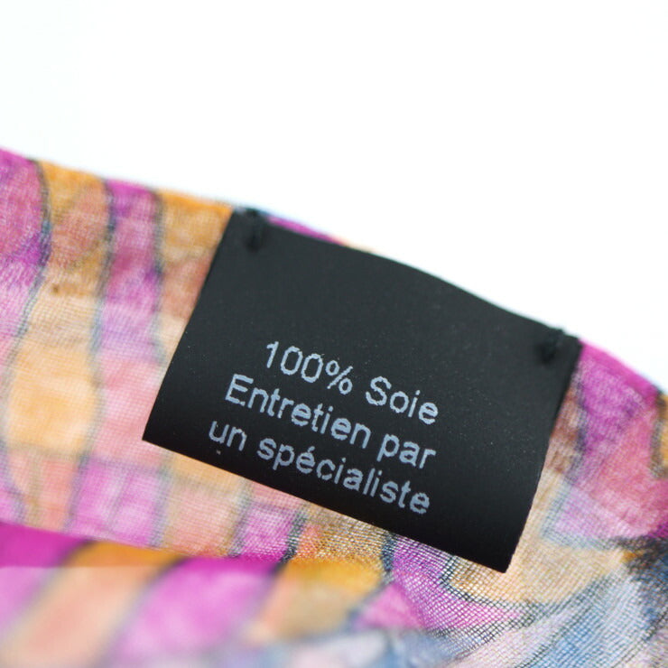 新品未使用展示品 HERMES エルメス リボン ブレスレット petit h プティアッシュ ブレスレット - アリゲーター シルク ブラウン系 パープル系 マルチカラー クロコ