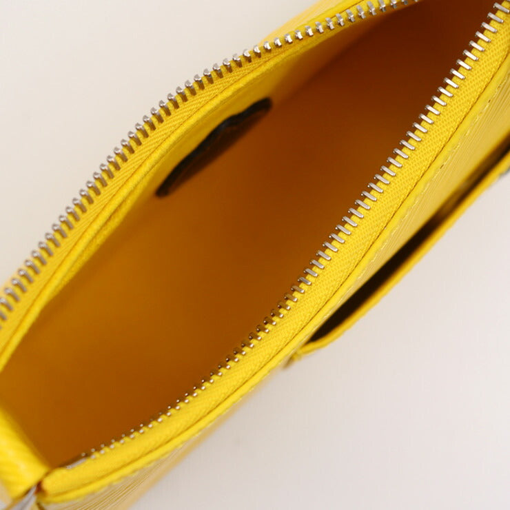 新古未使用展示品 LOUIS VUITTON ルイ ヴィトン LVxYK マレリーニ 草間彌生コラボ ハンドバッグ M21702 エピレザー ジョーヌ ブラック シルバー金具 2WAY ショルダーバッグ