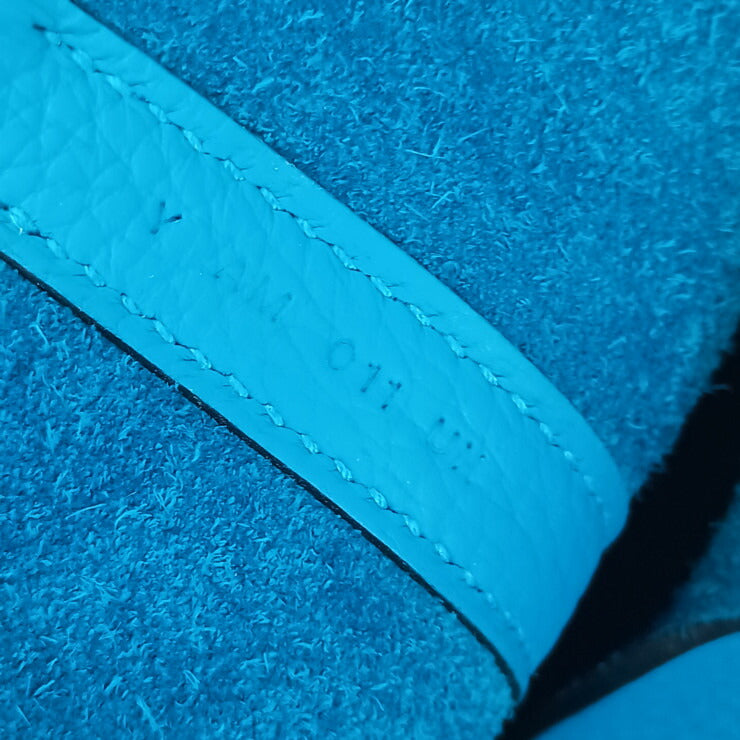 超美品 HERMES エルメス ハンドバッグ ピコタンロックPM エクラ - ブルーフリーダ ローズメキシコ シルバー金具 トリヨンクレマンス ヴォースイフト レディース Y刻印