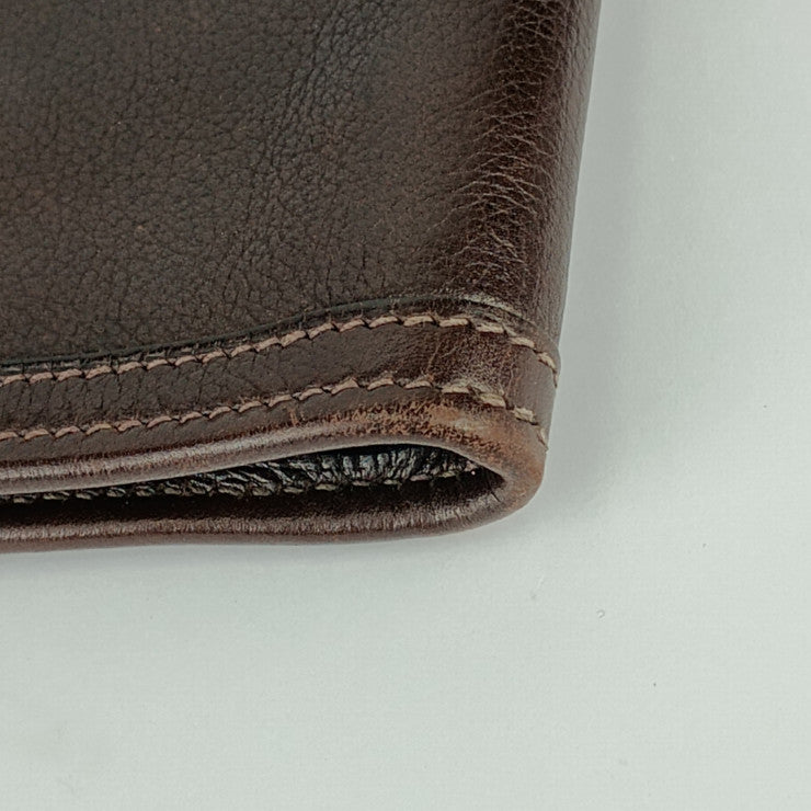 HERMES エルメス クラッチバッグ ジジェPM - ダークブラウン レザー ユニセックス セカンドバッグ □I刻印