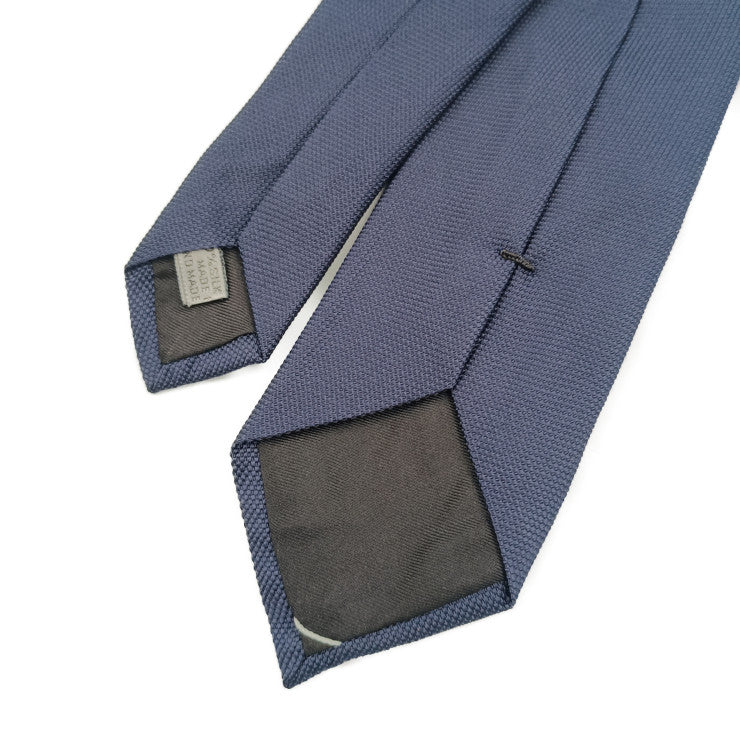 新古未使用展示品 Dior ディオール ネクタイ PUS1010004-540U ブルーマリン シルク100％ メンズ ナローネクタイ