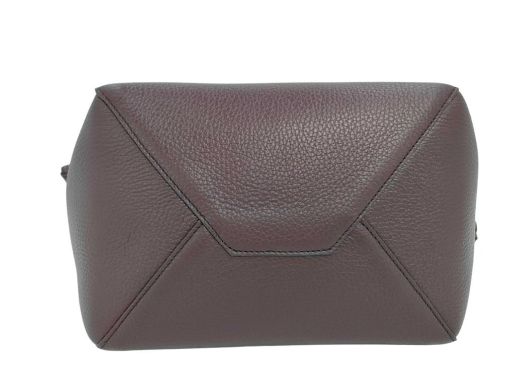 FURLA フルラ トートバッグ NET M WB00779 パープル系 レザー レディース ゴールド金具 美品