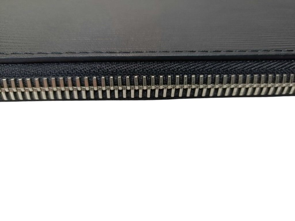 LOUIS VUITTON ルイヴィトン クラッチバッグ ポシェットジュールPM M62646 ブラック系 エピ メンズ シルバー金具 美品