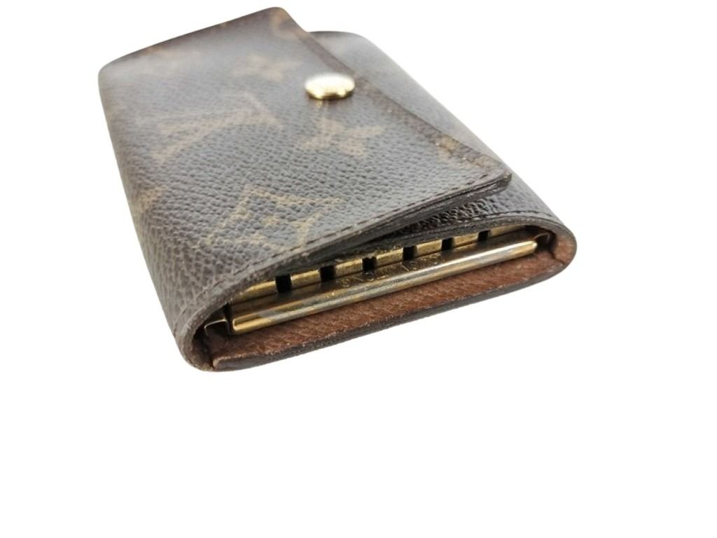 LOUIS VUITTON ルイヴィトン キーケース ミュルティクレ6 M62630 ブラウン系 モノグラム ユニセックス 6連 ゴールド金具