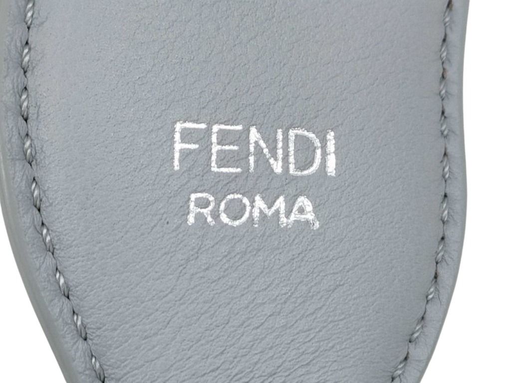 FENDI フェンディ ストラップ ストラップユー 8AV077 マルチカラー系 レザー レディース シルバー金具 美品