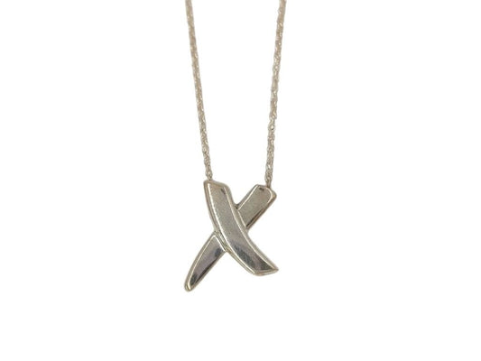 Tiffany&Co. ティファニー ネックレス パロマピカソ グラフティX シルバー系 SV925 レディース 美品