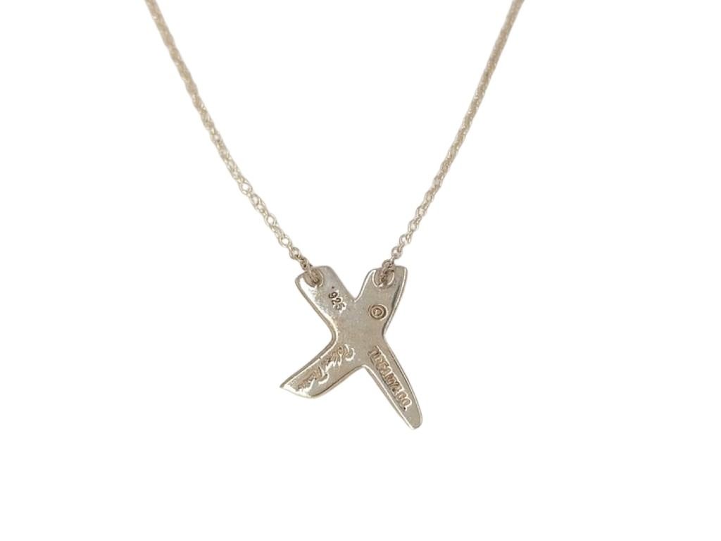 Tiffany&Co. ティファニー ネックレス パロマピカソ グラフティX シルバー系 SV925 レディース 美品