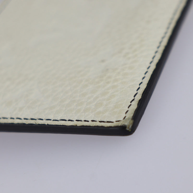 LOUIS VUITTON ルイ ヴィトン コインカードホルダー コインケース M81314 レザー ホワイト×ブルー×イエロー×ブラック LVロゴ モノグラム カードケース 小銭入れ フラグメントケース ビトン