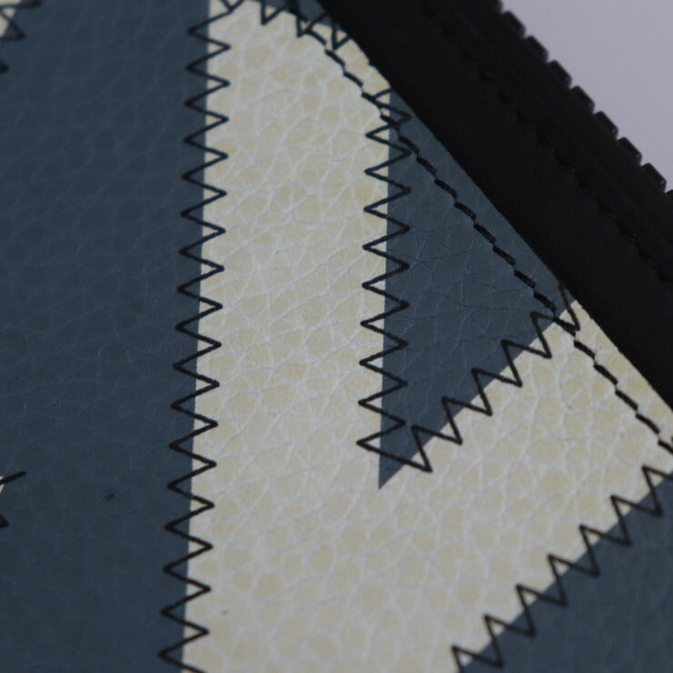 LOUIS VUITTON ルイ ヴィトン コインカードホルダー コインケース M81314 レザー ホワイト×ブルー×イエロー×ブラック LVロゴ モノグラム カードケース 小銭入れ フラグメントケース ビトン