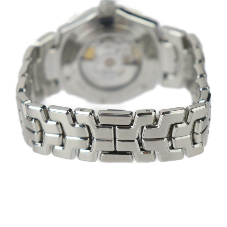 美品 TAG HEUER タグホイヤー リンク キャリバー5 腕時計 WBC2112.BA0603 ステンレススチール シルバー ブルー文字盤 自動巻き デイト