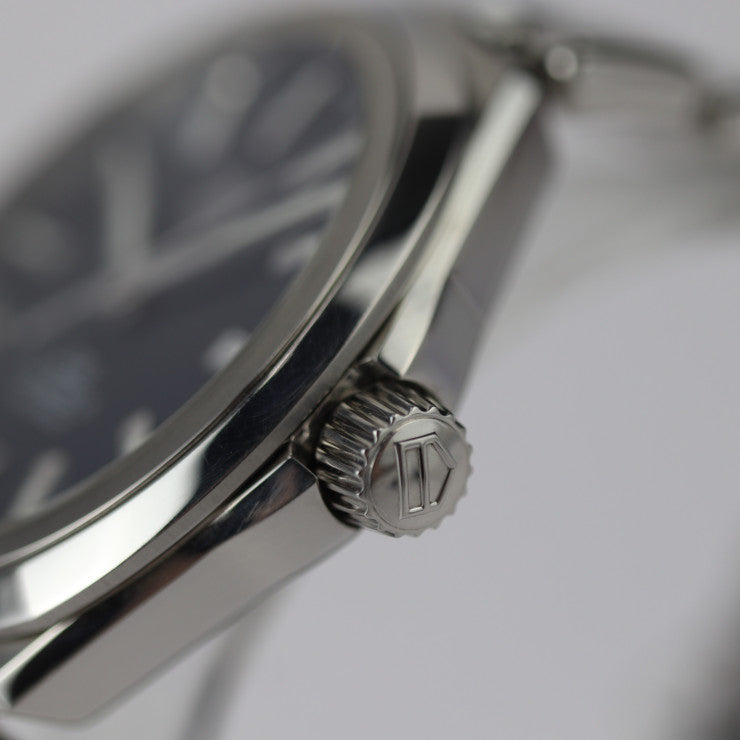 美品 TAG HEUER タグホイヤー リンク キャリバー5 腕時計 WBC2112.BA0603 ステンレススチール シルバー ブルー文字盤 自動巻き デイト