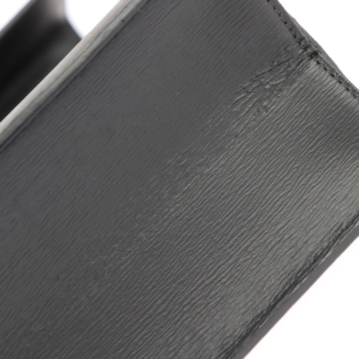 超美品 MONTBLANC モンブラン 4810 ウエストサイド シングルガセット ブリーフケース ビジネスバッグ 7578 レザー ブラック シルバー金具 2WAY ショルダーバッグ 書類鞄