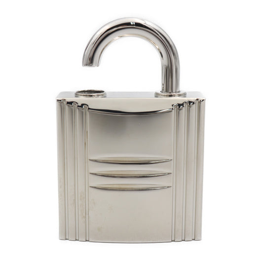 新古未使用展示品 HERMES エルメス ジュエルロック その他雑貨 メタル シルバー カデナモチーフ 香水ケース