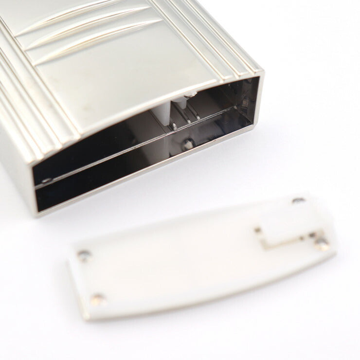 新古未使用展示品 HERMES エルメス ジュエルロック その他雑貨 メタル シルバー カデナモチーフ 香水ケース