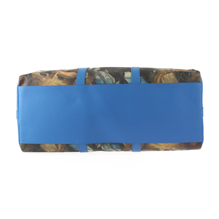 新品未使用展示品 LOUIS VUITTON ルイ ヴィトン キーポル バンドリエール 50 ルーベンス マスターズコレクション ボストンバッグ M43344 PVC レザー ブルー系 マルチカラー 2WAY ショルダーバッグ ビトン