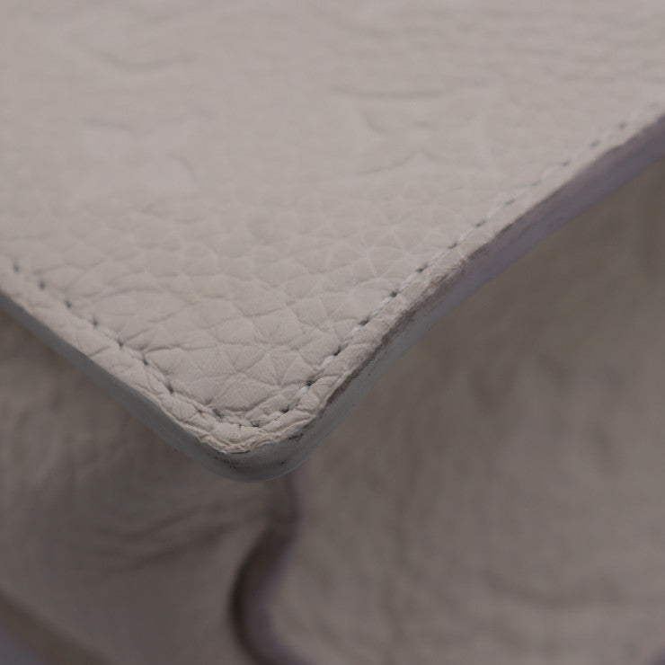 美品 LOUIS VUITTON ルイ ヴィトン サック・プラ ヴァージルアブロー モノグラム トートバッグ M53265 トリヨンレザー ホワイト 2WAY ショルダーバッグ ビトン