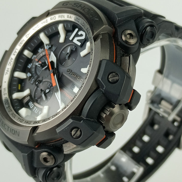 CASIO カシオ 腕時計 G-SHOCK GRAVITYMASTER Gショック グラビティマスター GPW-2000-1AJF ブラック  樹脂 ステンレス メンズ GPS ソーラー電波