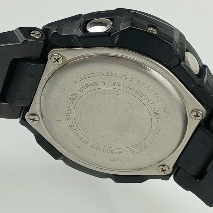 CASIO カシオ 腕時計 G-SHOCK SKY COCKPIT Gショック スカイコックピット GW-3000BD-1AJF ブラック ステンレス 樹脂 メンズ ソーラー電波