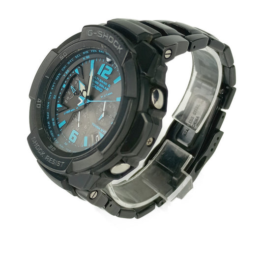 CASIO カシオ 腕時計 G-SHOCK SKY COCKPIT Gショック スカイコックピット GW-3000BD-1AJF ブラック ステンレス 樹脂 メンズ ソーラー電波