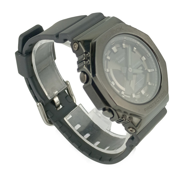 新古未使用展示品 CASIO カシオ 腕時計 G-SHOCK Gショック GM-S2100B-8AJF ブラック 樹脂 ステンレス レディース クオーツ アナデジ