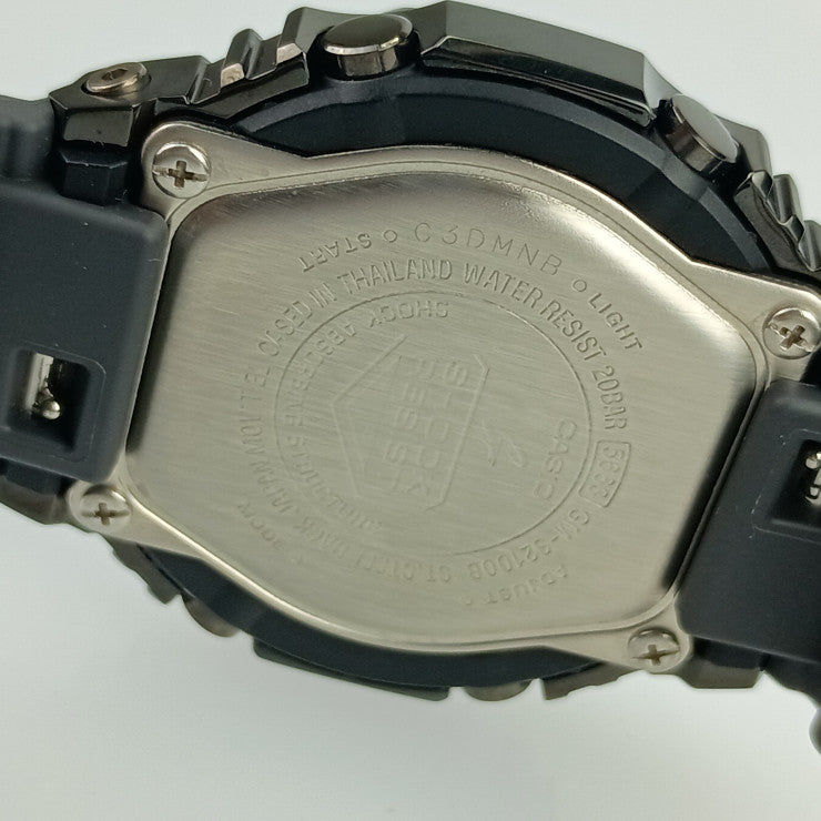 新古未使用展示品 CASIO カシオ 腕時計 G-SHOCK Gショック GM-S2100B-8AJF ブラック 樹脂 ステンレス レディース クオーツ アナデジ