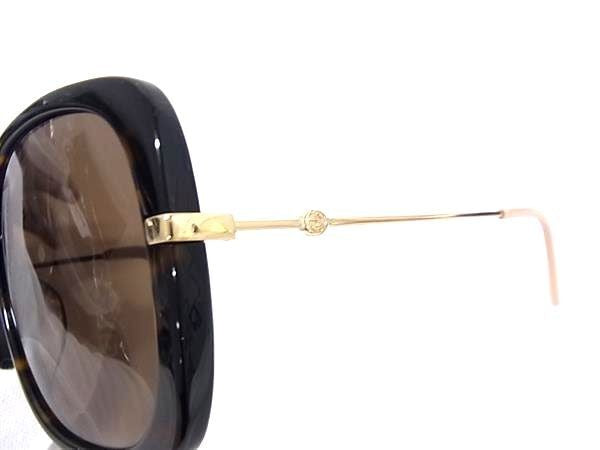 GUCCI グッチ サングラス インターロッキングG Bee GG0511SA ブラウン系 ベージュ系 ゴールド プラスチック メタル レディース アジアンフィット 超美品
