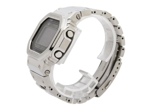CASIO カシオ 時計 G-SHOCK FULL METAL 5000 SERIES GMW-B5000D-1JF ブラック シルバー系 ステンレススチール メタルバンド（ステンレススチール） メンズ デジタル 美品