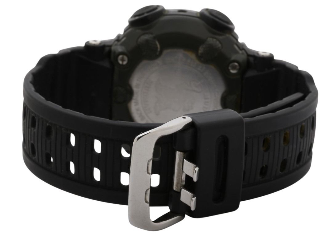 CASIO カシオ 時計 G-SHOCK Master of G MUDMAN GW-9000-1JF ブラック系 ステンレススチール/樹脂 メンズ デジタル 美品