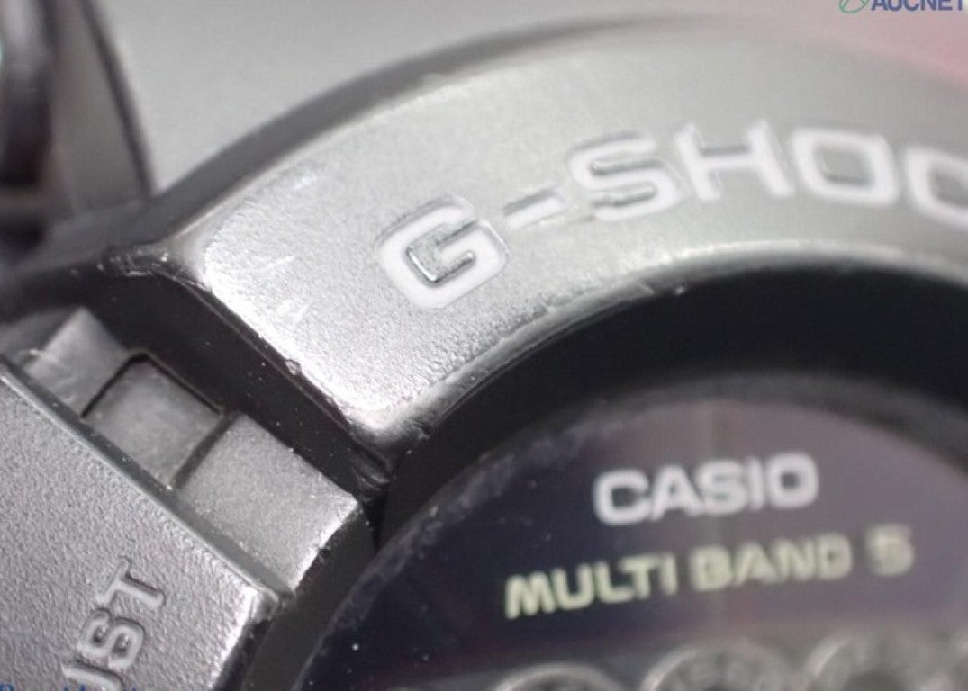CASIO カシオ 時計 G-SHOCK Master of G MUDMAN GW-9000-1JF ブラック系 ステンレススチール/樹脂 メンズ デジタル 美品