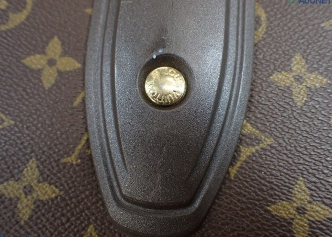 LOUIS VUITTON ルイヴィトン キャリーバッグ ぺガス45 M23293 ブラウン系 モノグラム ユニセックス 2輪 ゴールド金具 美品