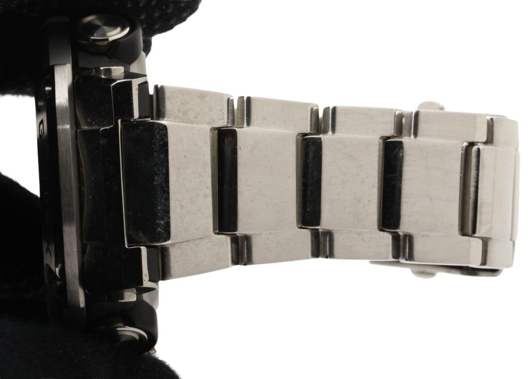 CASIO カシオ 時計 G-SHOCK G-STEEL GST-B200 Series GST-B200D-1AJF ブラック シルバー系 カーボンファイバー強化樹脂／ステンレススチール メタルバンド（ステンレススチール） メンズ アナデジ 美品