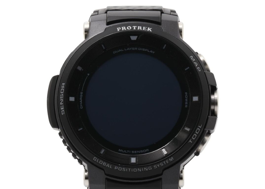 CASIO カシオ 時計 PRO TREK プロトレック Smart スマート WSD-F30 ブラック系 ステンレス/樹脂 メンズ デジタル 美品