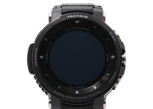 CASIO カシオ 時計 PRO TREK プロトレック Smart スマート WSD-F30 ブラック系 ステンレス/樹脂 メンズ デジタル 美品