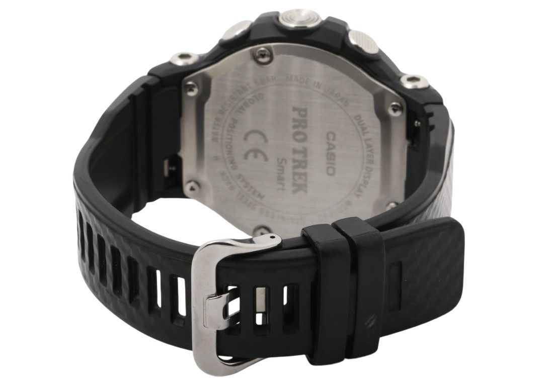 CASIO カシオ 時計 PRO TREK プロトレック Smart スマート WSD-F30 ブラック系 ステンレス/樹脂 メンズ デジタル 美品