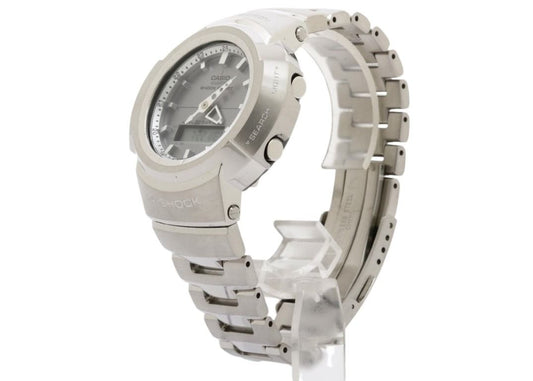 CASIO カシオ 時計 G-SHOCK FULL METAL AW-500 SERIES AWM-500D-1A8JF グレー シルバー系 ステンレススチール メタルバンド（ステンレススチール） メンズ アナデジ 超美品