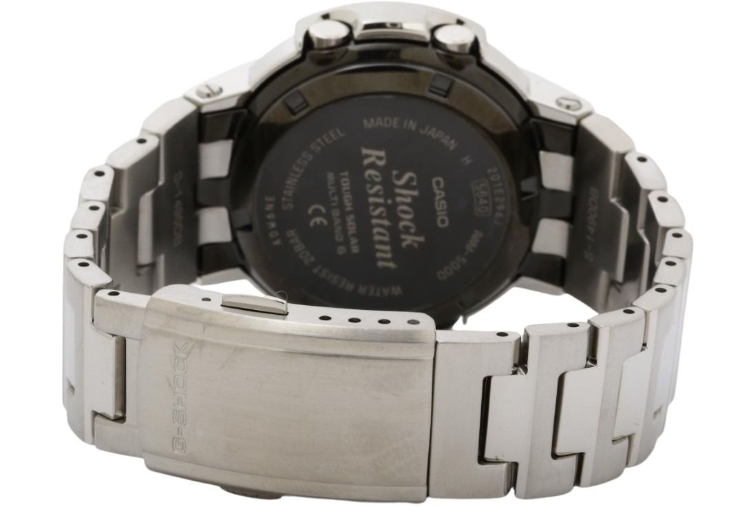 CASIO カシオ 時計 G-SHOCK FULL METAL AW-500 SERIES AWM-500D-1A8JF グレー シルバー系 ステンレススチール メタルバンド（ステンレススチール） メンズ アナデジ 超美品