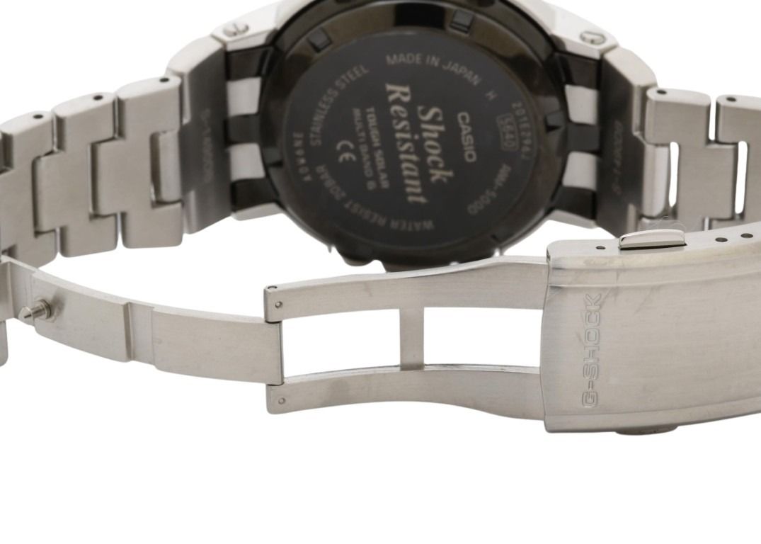 CASIO カシオ 時計 G-SHOCK FULL METAL AW-500 SERIES AWM-500D-1A8JF グレー シルバー系 ステンレススチール メタルバンド（ステンレススチール） メンズ アナデジ 超美品