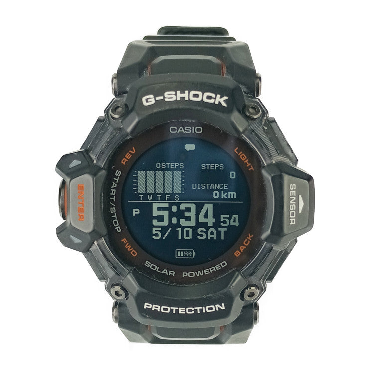 CASIO カシオ 腕時計 G-SHOCK G-SQUAD Gショック Gスクワッド GBD-H2000-1AJR ブラック 樹脂 ステンレス メンズ GPS ソーラー電波