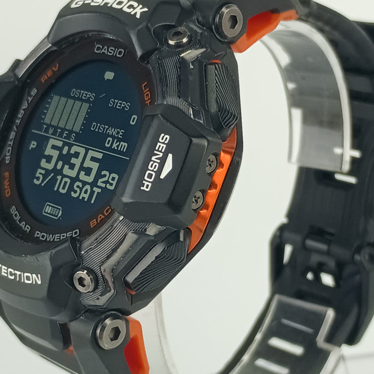 CASIO カシオ 腕時計 G-SHOCK G-SQUAD Gショック Gスクワッド GBD-H2000-1AJR ブラック 樹脂 ステンレス メンズ GPS ソーラー電波