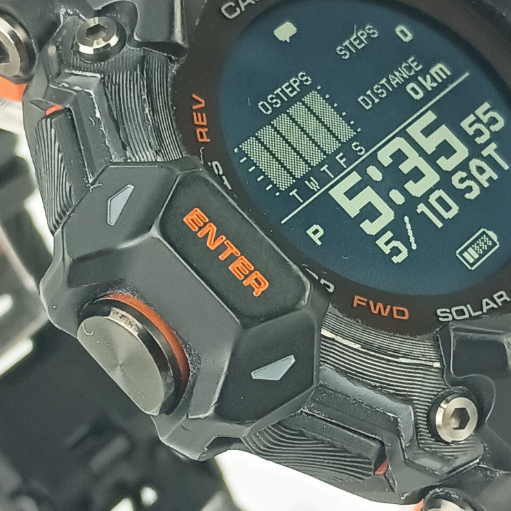 CASIO カシオ 腕時計 G-SHOCK G-SQUAD Gショック Gスクワッド GBD-H2000-1AJR ブラック 樹脂 ステンレス メンズ GPS ソーラー電波