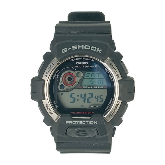 CASIO カシオ 腕時計 G-SHOCK Gショック GW-8900-1JF ブラック 樹脂 ステンレス メンズ デジタル ソーラー電波