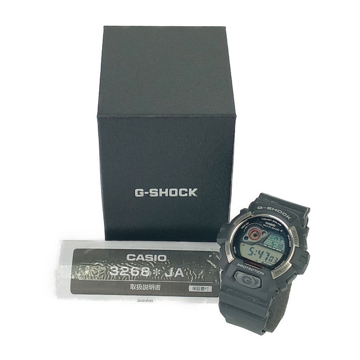 CASIO カシオ 腕時計 G-SHOCK Gショック GW-8900-1JF ブラック 樹脂 ステンレス メンズ デジタル ソーラー電波