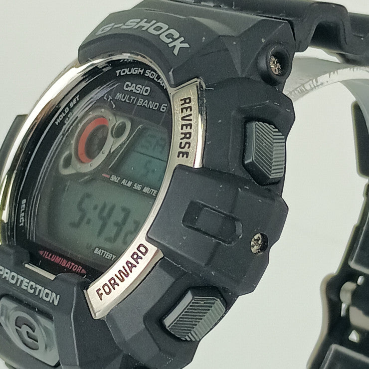 CASIO カシオ 腕時計 G-SHOCK Gショック GW-8900-1JF ブラック 樹脂 ステンレス メンズ デジタル ソーラー電波