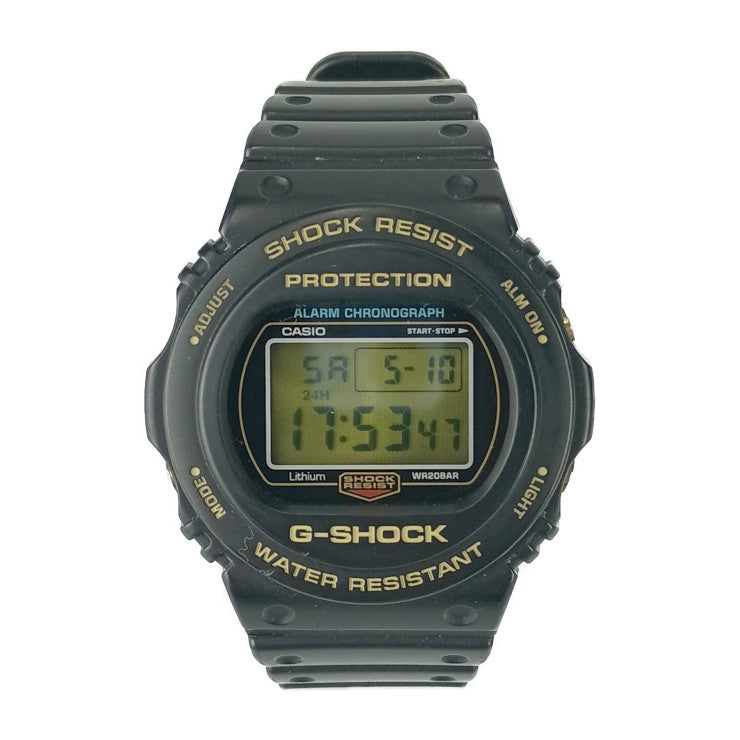 CASIO カシオ 腕時計 G-SHOCK Gショック 35周年記念モデル「ORIGIN GOLD」 DW-5735D-1BJR ブラック ゴールド金具 樹脂 ステンレス メンズ デジタル クオーツ