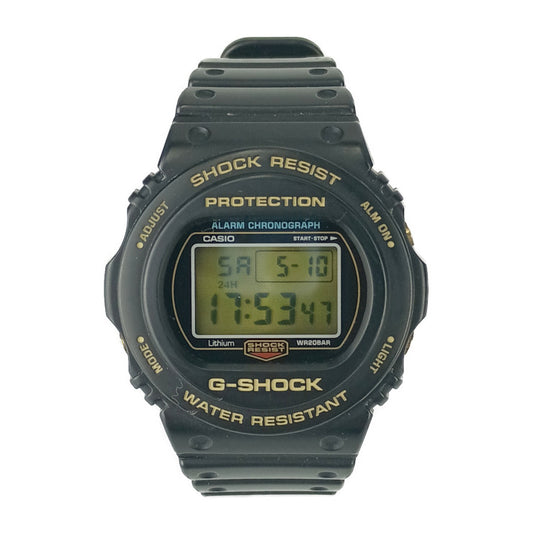 CASIO カシオ 腕時計 G-SHOCK Gショック 35周年記念モデル「ORIGIN GOLD」 DW-5735D-1BJR ブラック ゴールド金具 樹脂 ステンレス メンズ デジタル クオーツ