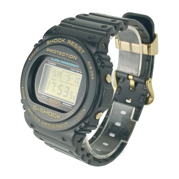CASIO カシオ 腕時計 G-SHOCK Gショック 35周年記念モデル「ORIGIN GOLD」 DW-5735D-1BJR ブラック ゴールド金具 樹脂 ステンレス メンズ デジタル クオーツ